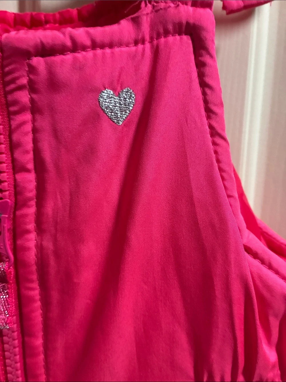 Carter's Bright Pink Girls' Snow Overalls